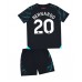 Tanie Strój piłkarski Manchester City Bernardo Silva #20 Koszulka Trzeciej dla dziecięce 2023-24 Krótkie Rękawy (+ szorty)